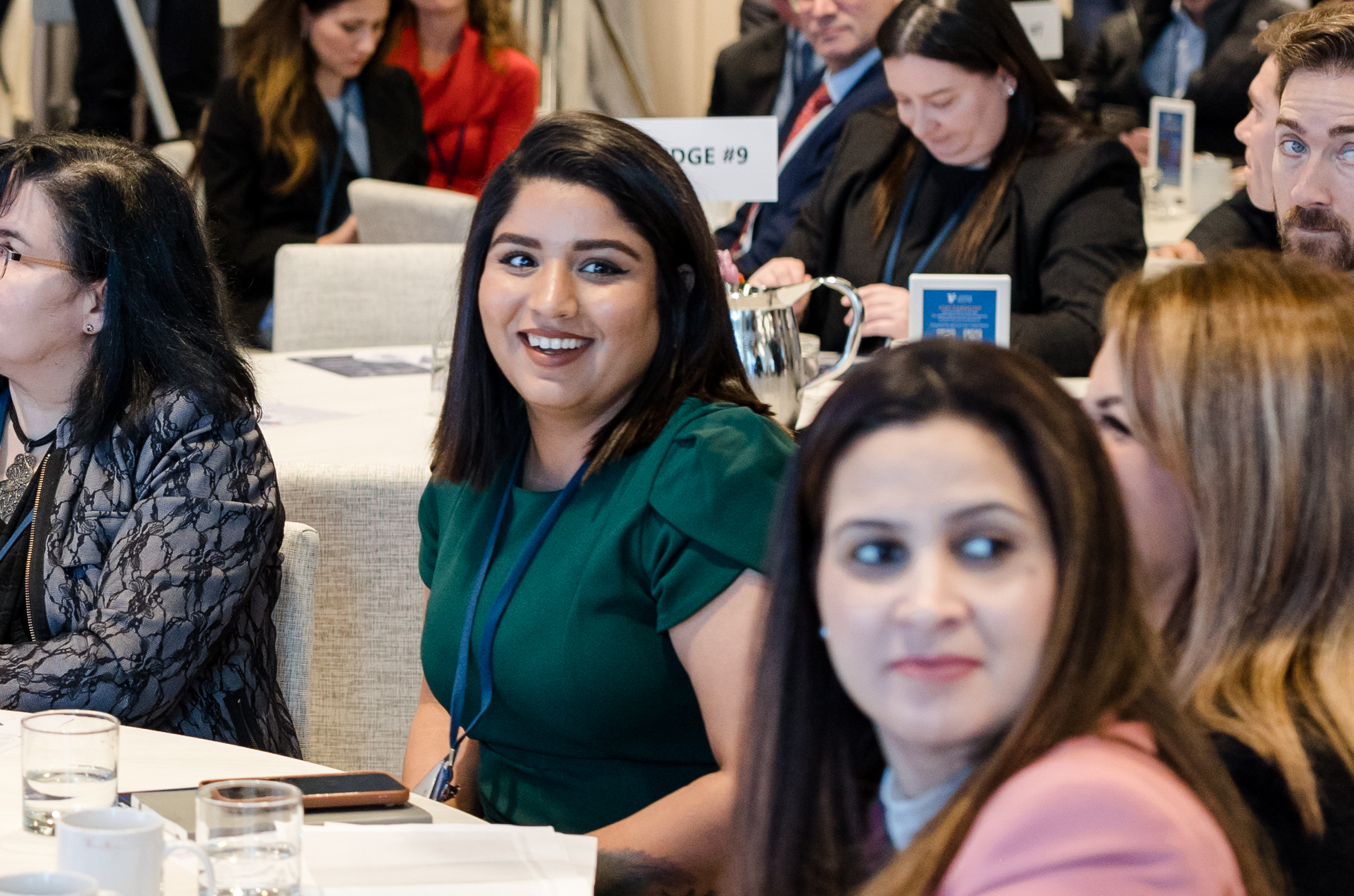 Young professionals attending Toronto Region Board of Trade event