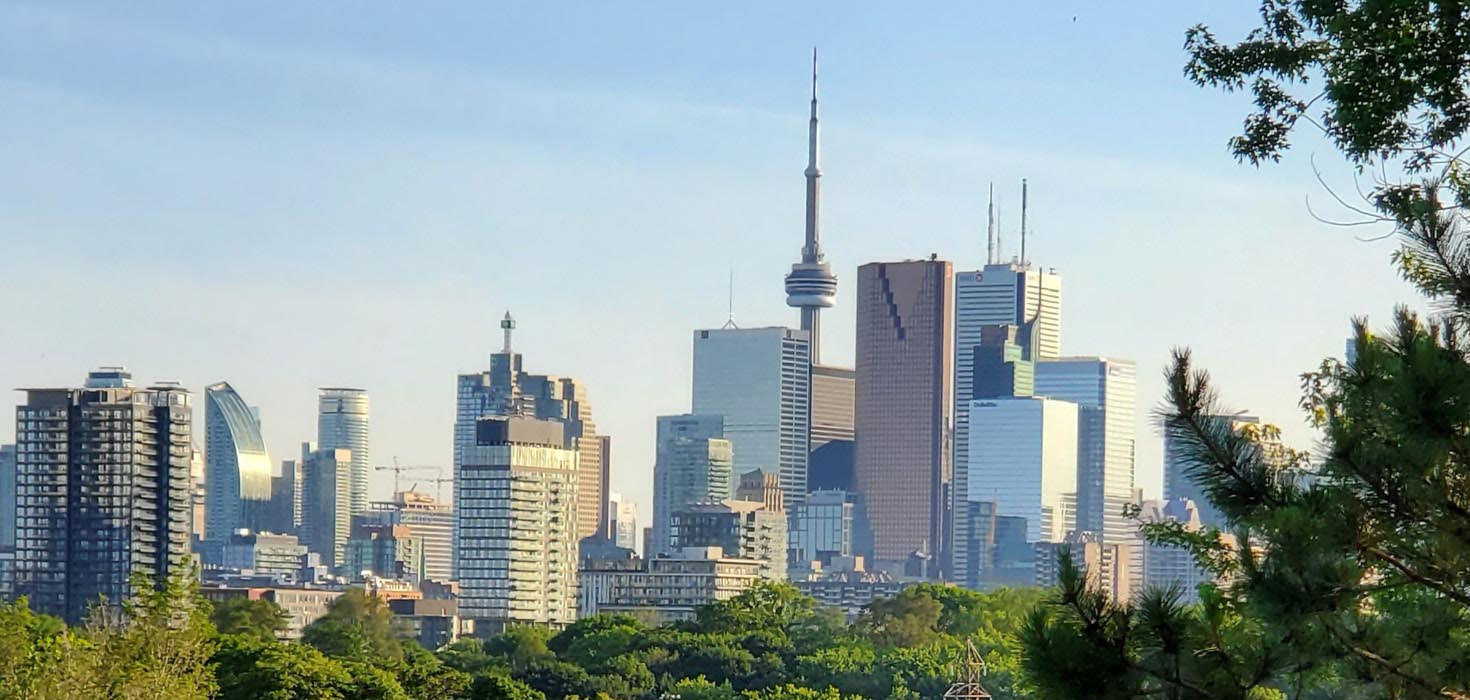 Toronto cityscape.