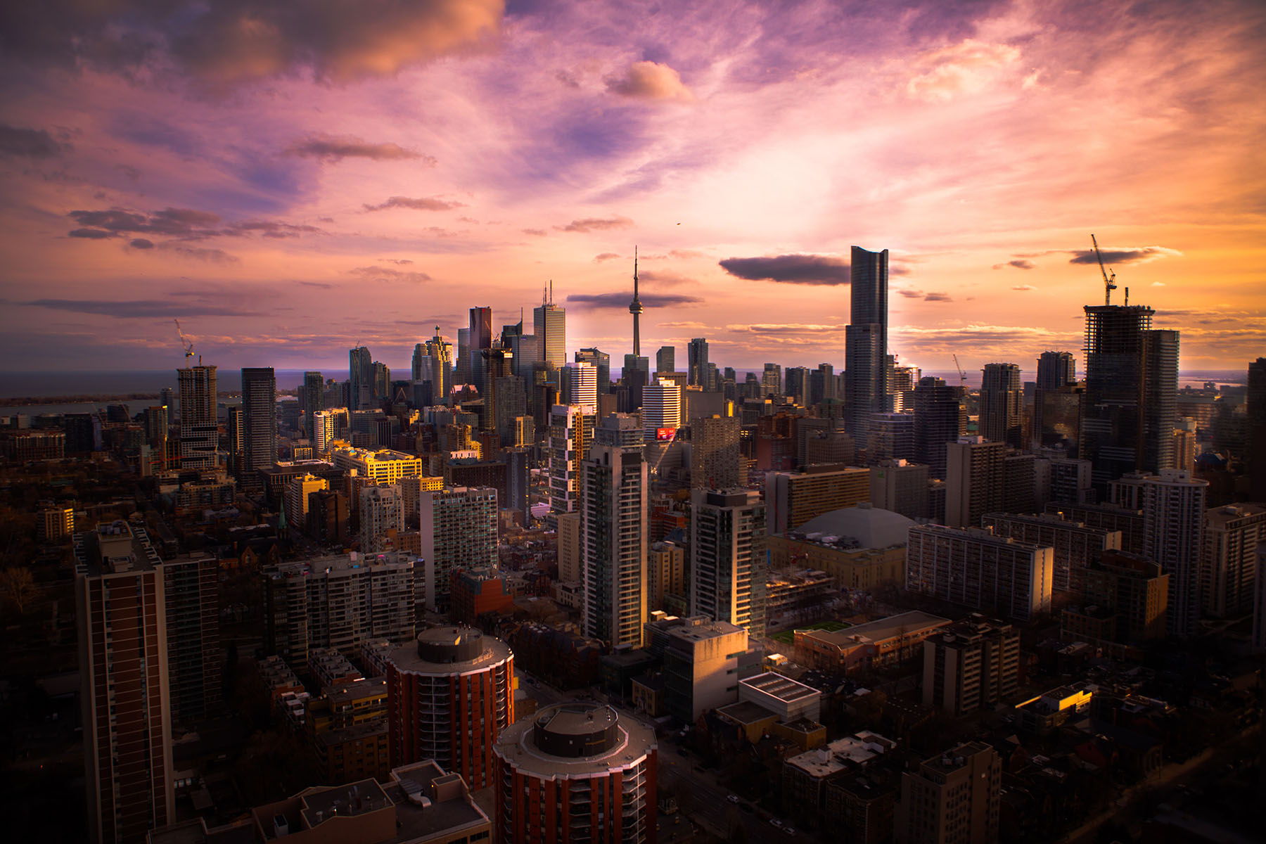 Toronto City Skyline