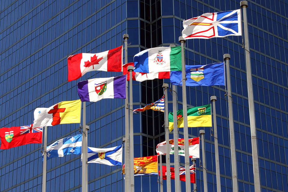 provincial flags