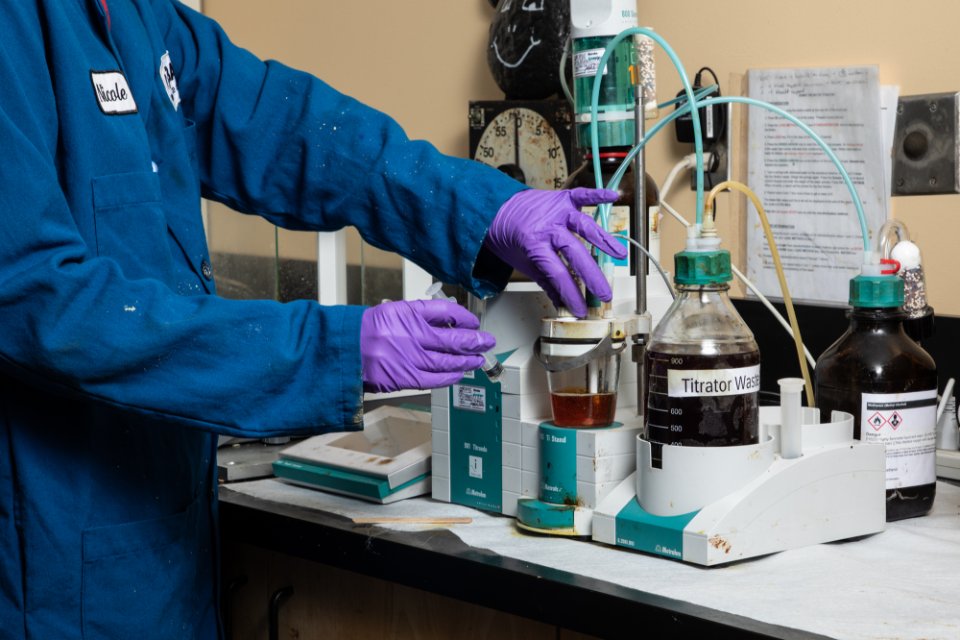 Chemist at a Lab
